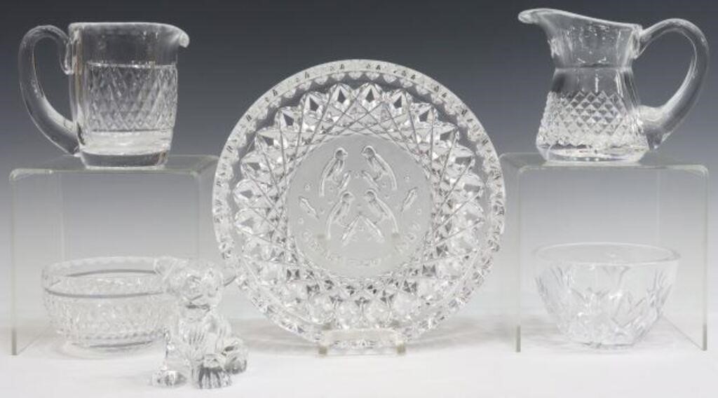 Appraisal: lot of Waterford cut crystal items all with acid-etched maker's