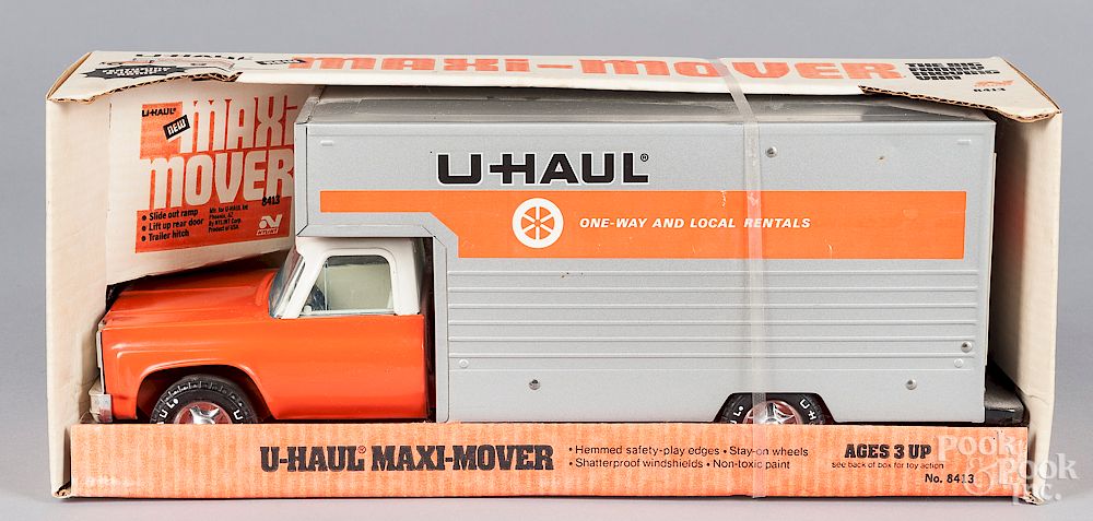 Appraisal: Nylint pressed steel U-Haul delivery van Nylint pressed steel U-Haul