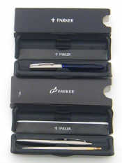 Appraisal: Parker A lot comprising two Parker Jotter ballpoint pens and