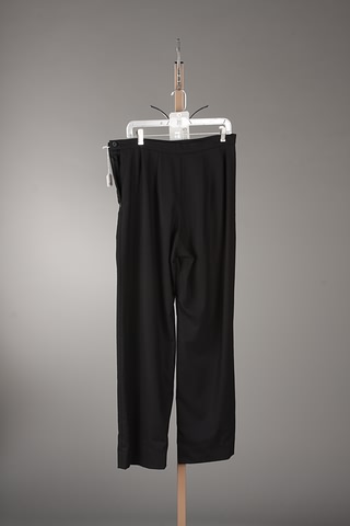 Appraisal: Eskandar black wool slacks Size Good condition