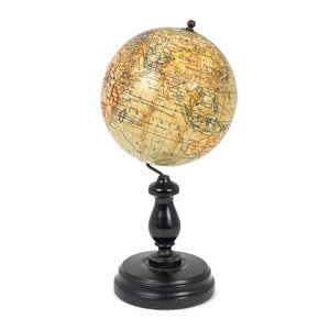 Appraisal: A German Table Globe DR NEUSES SCHILLERGLOBUS BERLIN EARLY TH