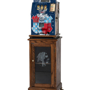 Appraisal: A Mills Novelty Co Castle Front Cent Slot Machine on