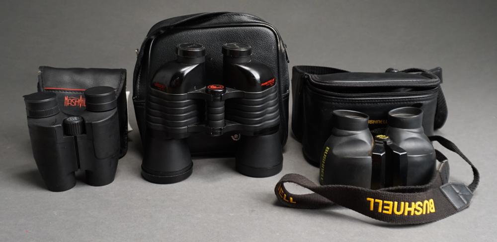 Appraisal: THREE PAIRS OF BINOCULARSThree Pairs of Binoculars