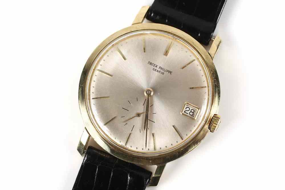 Appraisal: GENT'S WATCH - One K yellow gold Patek Philippe wristwatch