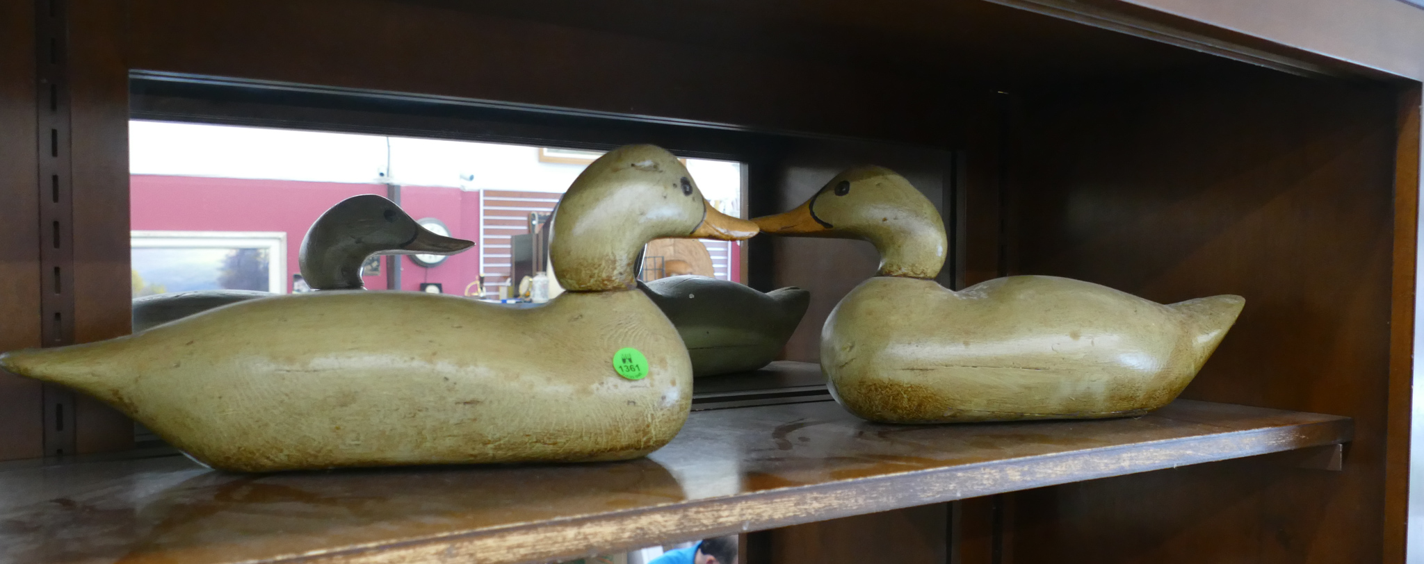 Appraisal: Pair Ives Wood Duck Decoys ''