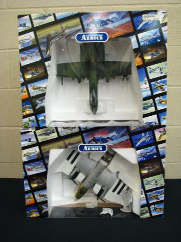 Appraisal: Two Franklin Mint Collection Armour Airplanes including B- Marauder and