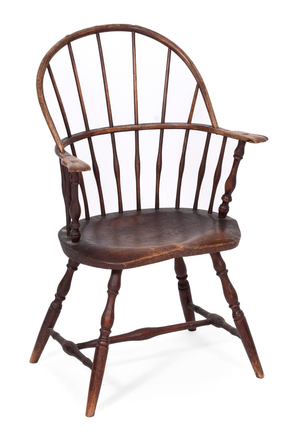 Appraisal: PENNSYLVANIA WINDSOR ARMCHAIR TH CENTURY BACK HEIGHT SEAT HEIGHT PENNSYLVANIA