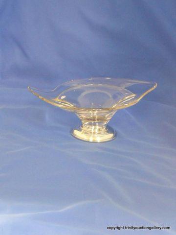 Appraisal: Viking Glass Co Art Deco Divided Mayonnaise Server - Vintage