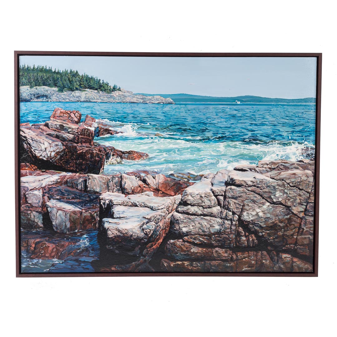 Appraisal: Sara Abel DeLuca Acadia Maine oil on canvas American th