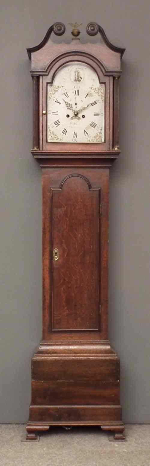 Appraisal: A late th Century oak longcase clock by Walesby of