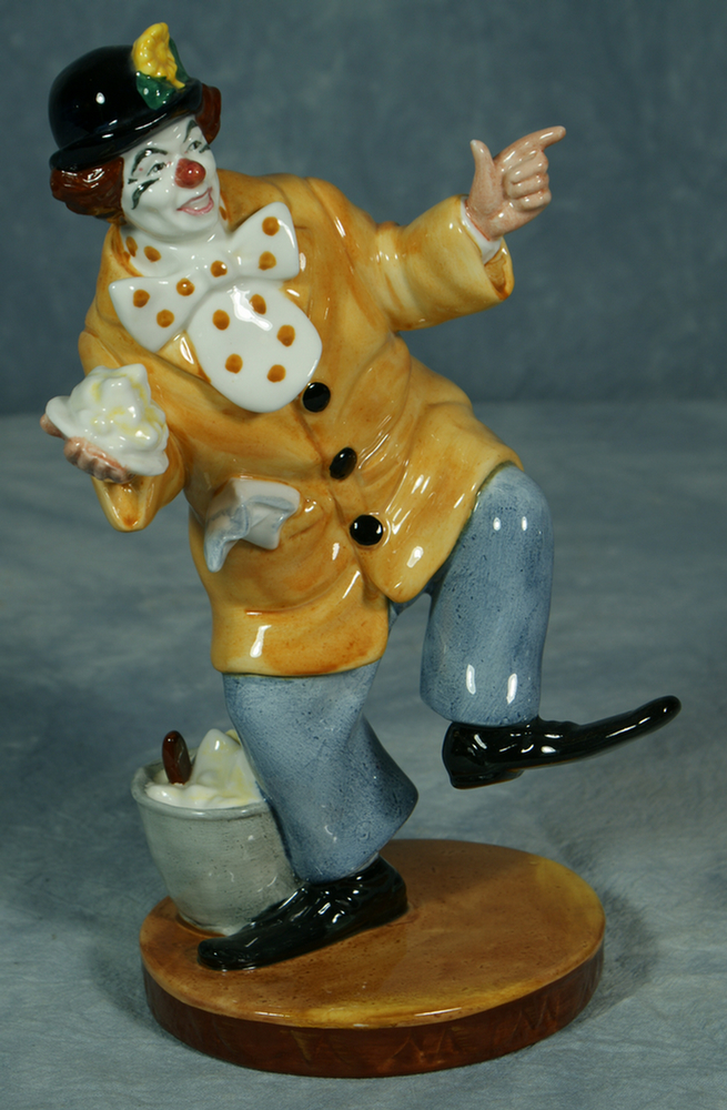 Appraisal: Royal Doulton figurine HN The Clown no damage tall Estimate