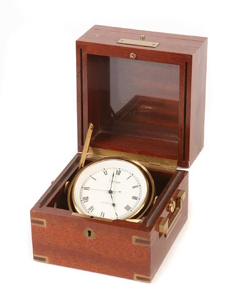 Appraisal: Property of various owners In fitted marine chronometer style case