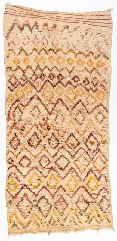 Appraisal: Vintage Moroccan Rug ' '' x ' '' Vintage Moroccan