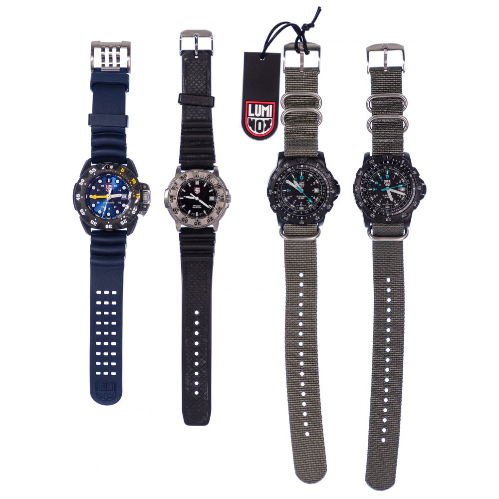 Appraisal: LUMINOX WRISTWATCH ASSORTMENT items including a Deep Dive series having