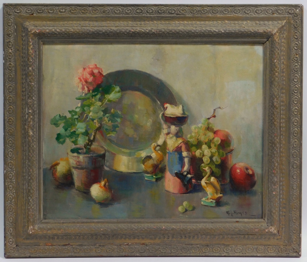 Appraisal: GEORGE LOFTUS NOYES O C STILL LIFE PAINTING Massachusetts New