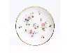 Appraisal: A NANTGARW SAUCER painted with scattered roses Morning Glory and