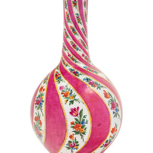 Appraisal: A Meissen Porcelain Bottle Vase for the Turkish Market Late