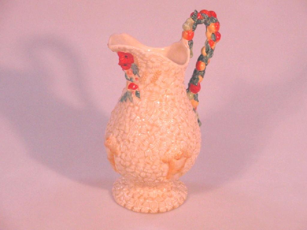 Appraisal: A Newport pottery Clarice Cliff design Celtic Harvest baluster jug