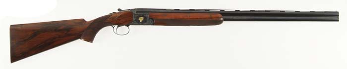 Appraisal: SCARCE CASED A FRANCOTTE -BBL SET RIFLE SHOTGUN Cal ga