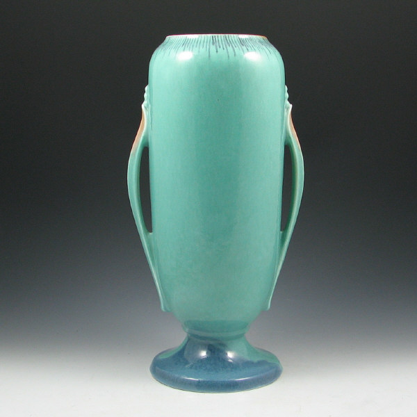 Appraisal: Roseville Orian - Vase - Largest Form Roseville Orian -