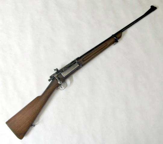 Appraisal: KRAG JORGENSEN MODEL BOLT ACTION SPORTERIZED RIFLE - krag caliber