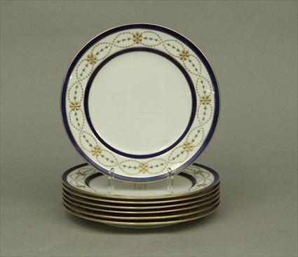 Appraisal: Group of Seven Minton Dessert Plates