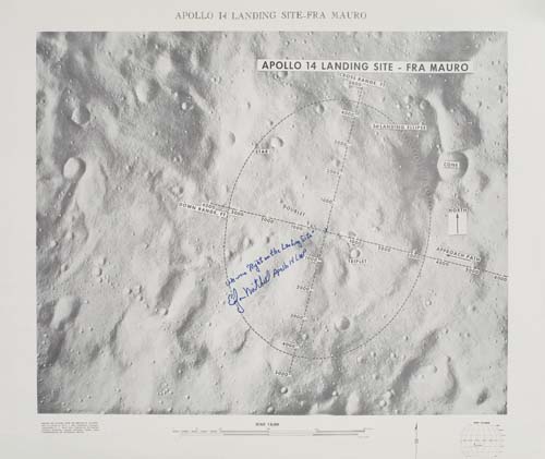 Appraisal: Apollo Landing Site - Fra Mauro The chart features a