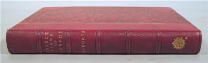 Appraisal: vol Papworth John B Select Views of London With Historical