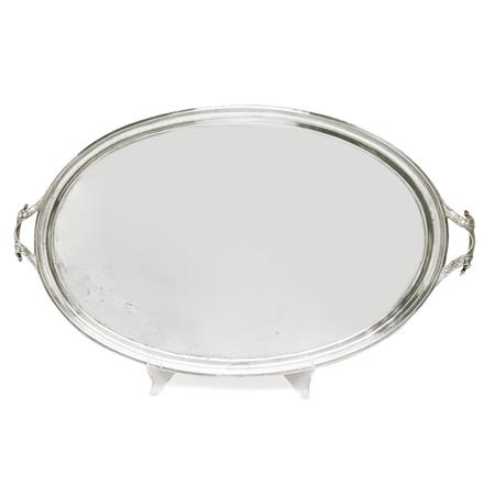 Appraisal: George III Silver Tray Estimate -