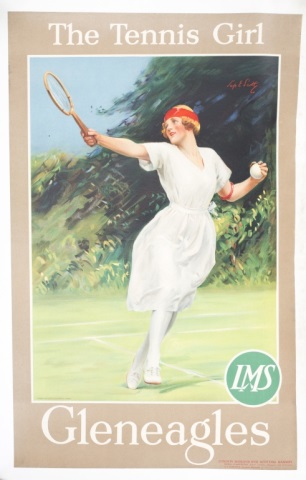 Appraisal: The Tennis Girl Gleneagles For the London Midland and Scottish