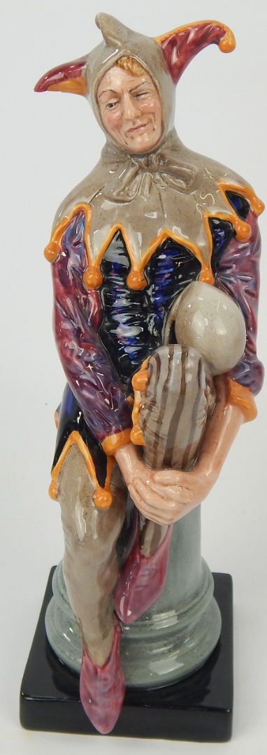 Appraisal: A Royal Doulton The Jester figure HN cm high