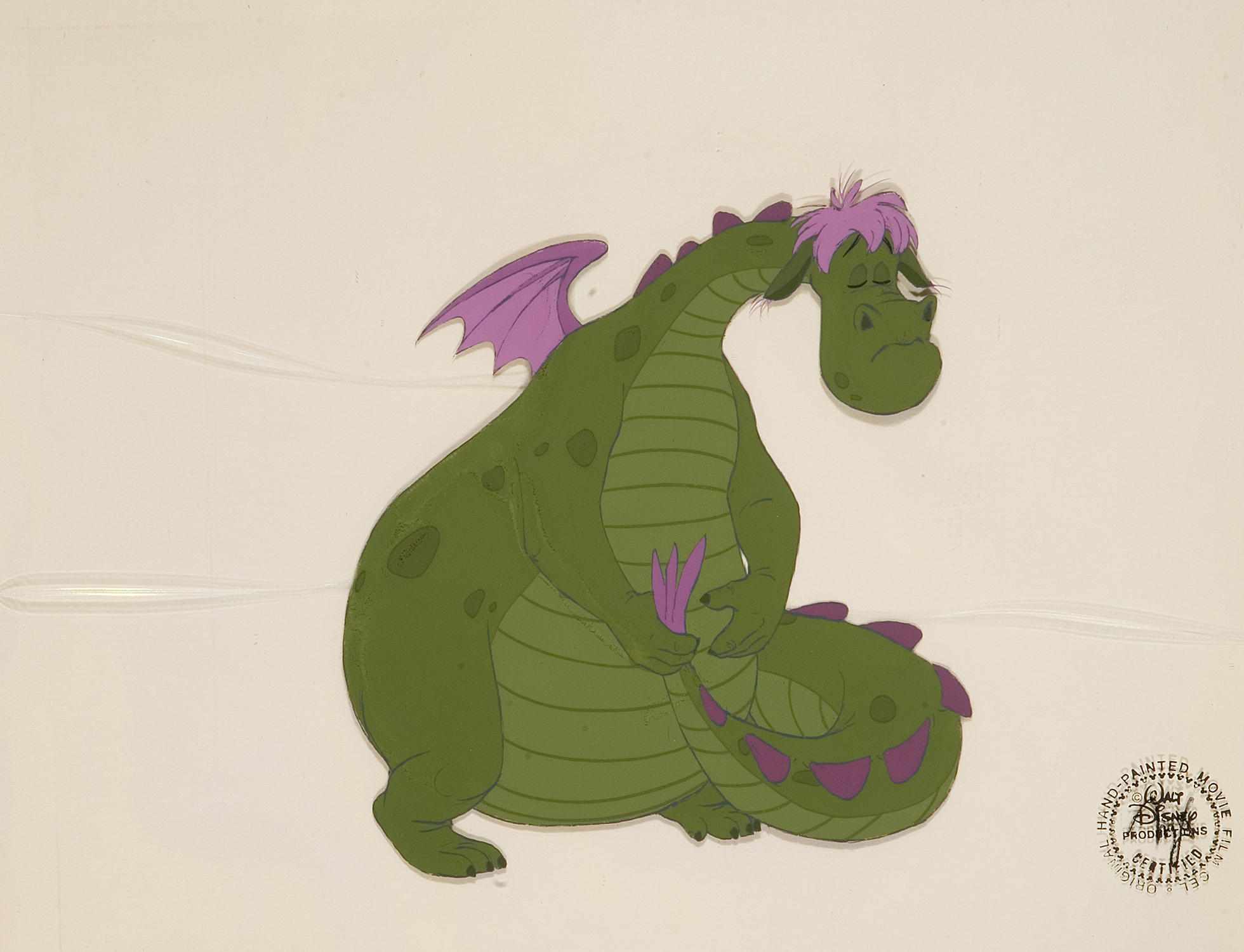 Appraisal: A Walt Disney celluloid from Pete's Dragon gouache on laminated