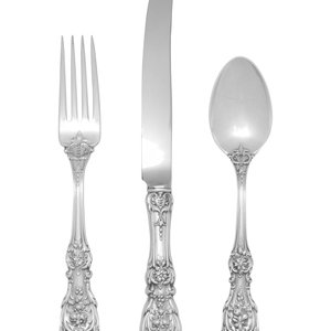 Appraisal: An American Silver Flatware Service Reed Barton th Century in