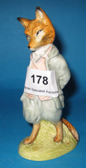 Appraisal: Beswick Beatrix Potter figure Foxy Whiskered Gentlemen BP B