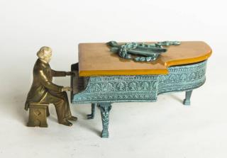 Appraisal: Music Box Pieces - Beethoven at Piano