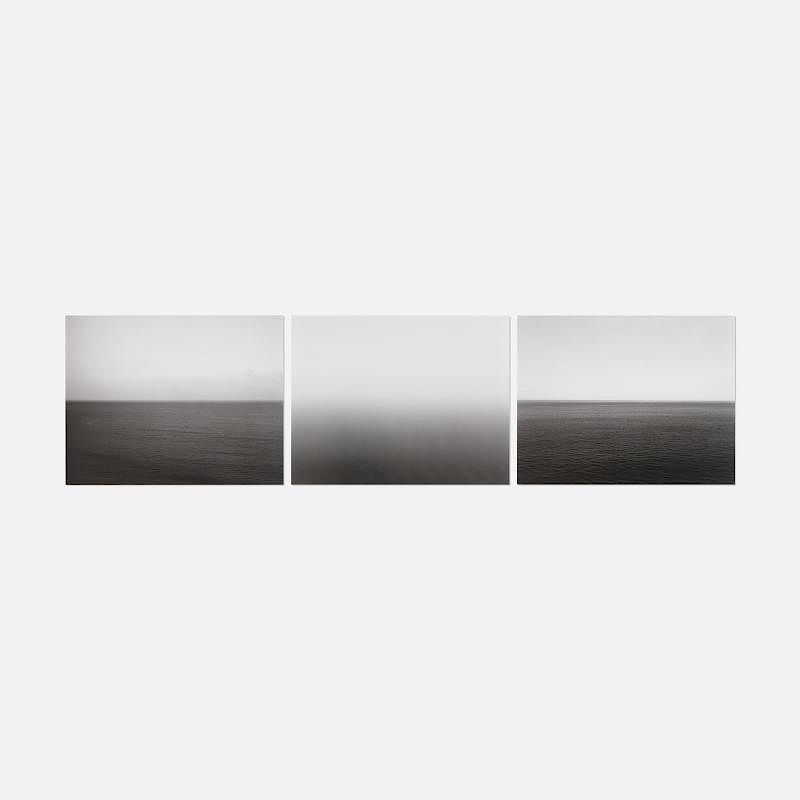 Appraisal: Hiroshi Sugimoto three works from the Time Exposed portfolio Hiroshi