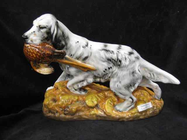 Appraisal: Royal Doulton Figurine of English Setter with pheasant HN -