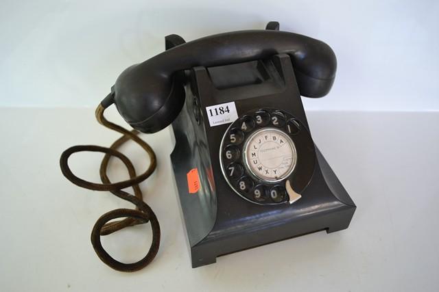 Appraisal: VINTAGE DIAL TELEPHONE