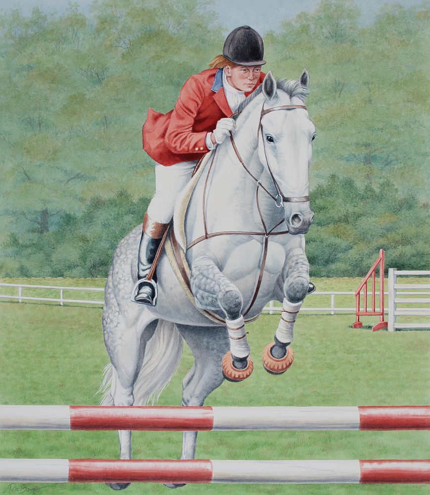 Appraisal: Peter Barrett B Show Jumping Peter Barrett B Sporting Horses