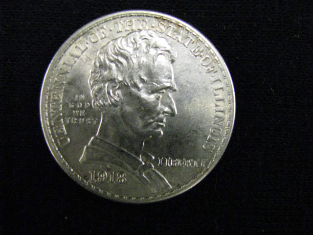 Appraisal: Illinois Centennial Commemorative Half Dollar uncirculated