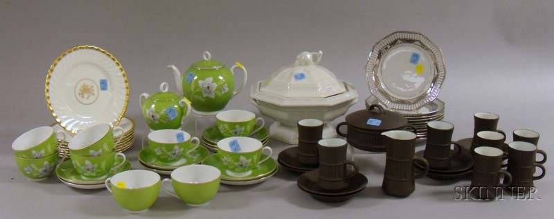 Appraisal: Lot of European Porcelain and Ceramic Tea and Tableware an