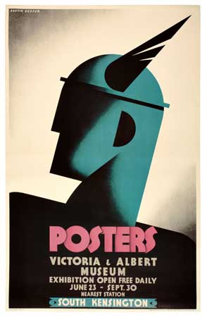 Appraisal: AUSTIN COOPER - POSTERS VICTORIA ALBERT MUSEUM x inches x