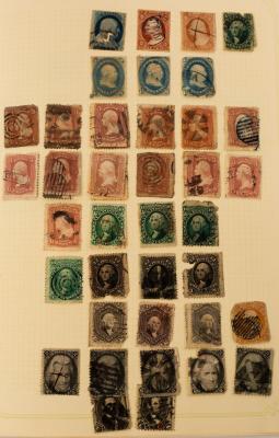 Appraisal: USA In large albums with mint used definitives commemoratives air