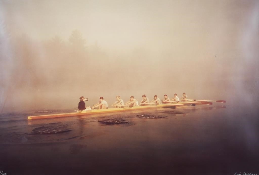 Appraisal: Sculling limited edition photograph by Toni Frissell Signed at lower