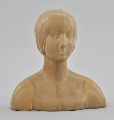 Appraisal: A Rookwood Bust of a Young Woman Measuring approx H