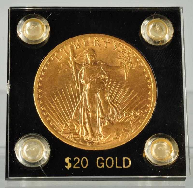 Appraisal: St Gaudens Double Eagle Gold Coin BU