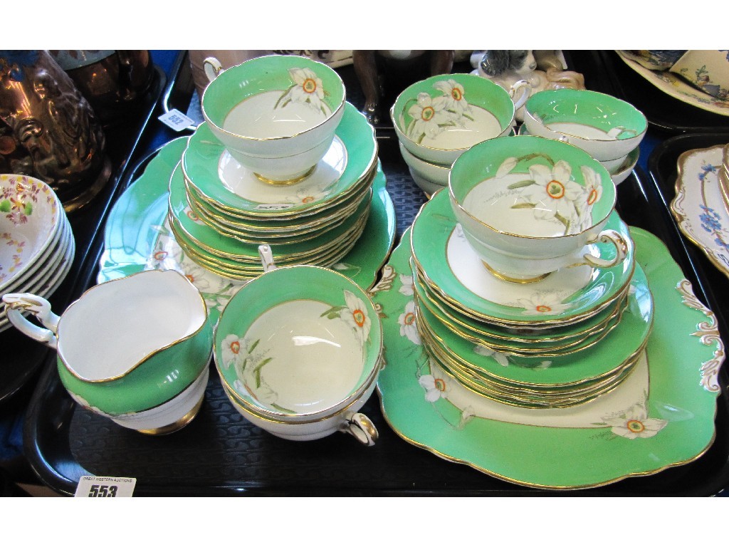 Appraisal: Lot comprising Paragon teaset Royal Albert 'Cornflower' teaset and a