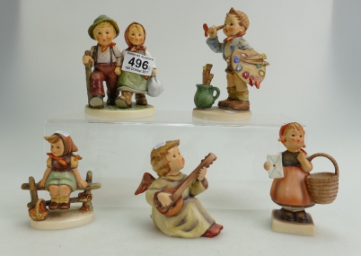 Appraisal: A collection of early Goebel Hummel figures to include -