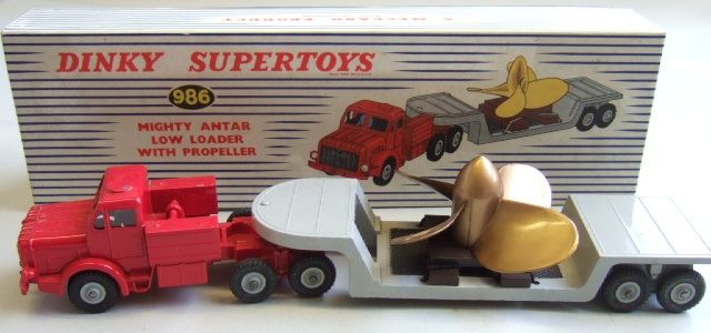 Appraisal: A Dinky Mighty Antar low loader with propeller boxed