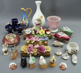 Appraisal: A quantity of European porcelain miniatures examples by Royal Worcester